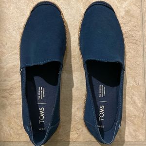 Toms Shoes, Navy, 6.5